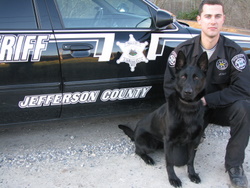 Deputy Brandon Conway & K9 Nitro.