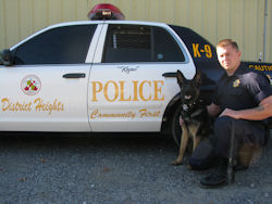 PFC Sidney Belcher & K9 Kojac.