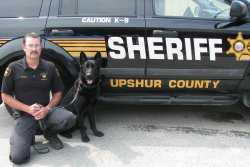 Sgt. Marshall Powers & K9 Wyatt.