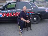 Officer Mike Garrow & K9 Leo.