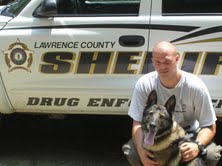 Deputy Sonny Mynhier & K9 Liah.