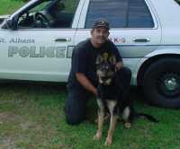 Sgt. Timmy Kemper & K9 Dasty